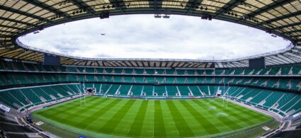 Twickenham Stadium, the home of English rugby