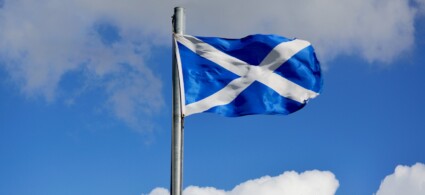 La Cruz de San Andrés, la bandera de Escocia
