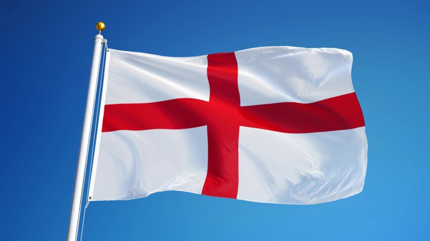 La Croix de Saint-Georges, le drapeau de l’Angleterre La Croix de Saint-Georges, le drapeau de l’Angleterre