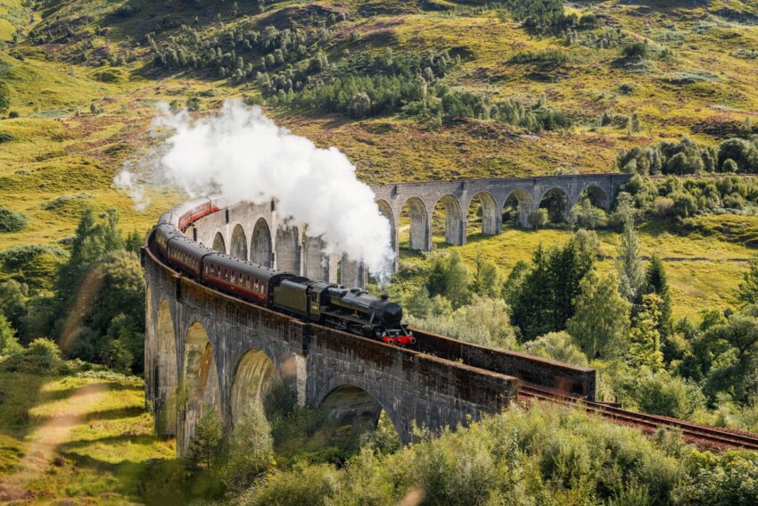 Le train de Harry Potter en Écosse : un voyage à bord du vrai Poudlard Express
