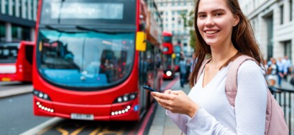 Autobus publics et bus touristiques à Londres
